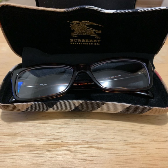 BURBERRY Prescription Brown Eyeglasses - Picture 2 of 5